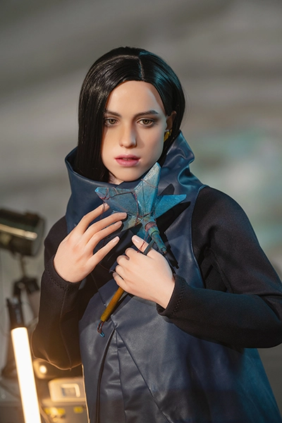Lockne from Death Stranding Gamelady full Silicone medium booty role-playing video game Sex Doll